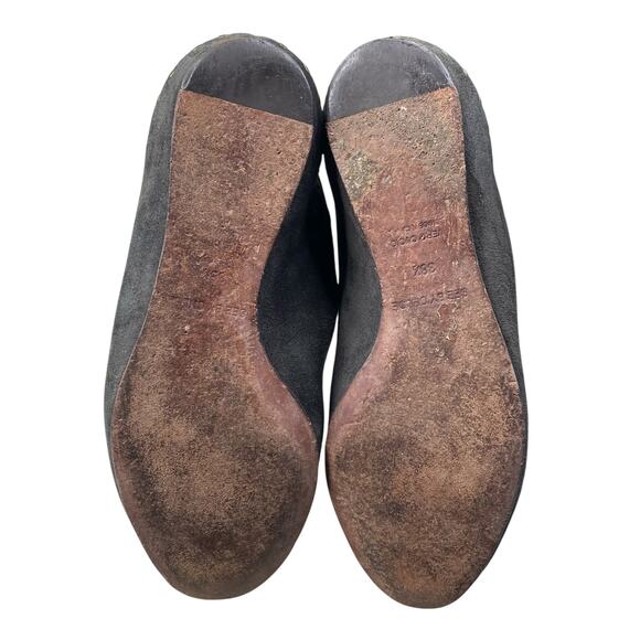 See By Chloe Women’s Charcoal Grey Suede Over The Knee Boots Size 38.5 US 7.5 - Picture 9 of 13